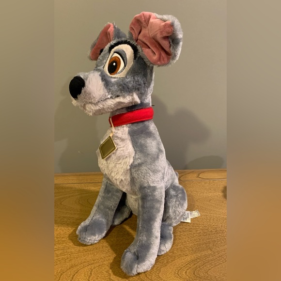Disney Store “ Lady and the Tramp” Tramp Stuffed Animal, Like New Condition - Picture 14 of 16